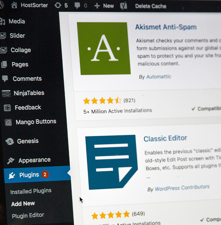 Créer un site web avec wordpress